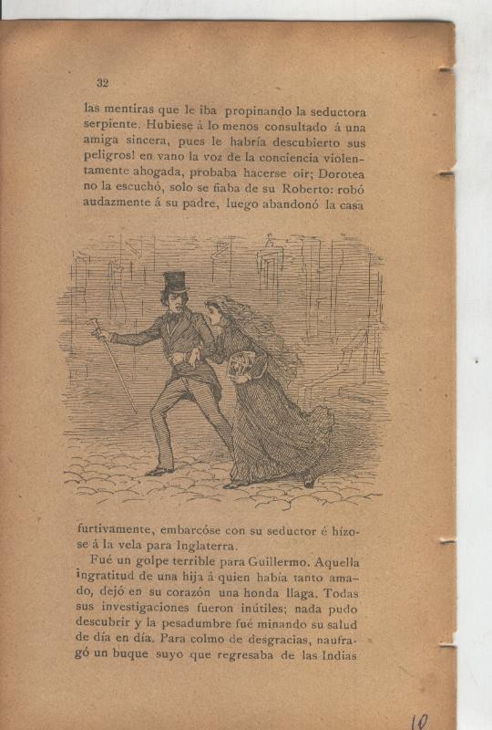 La buena Fridolina lamina numerada 10