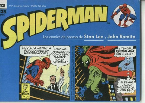 Spiderman tiras de prensa numero 12: El retorno de Kraven