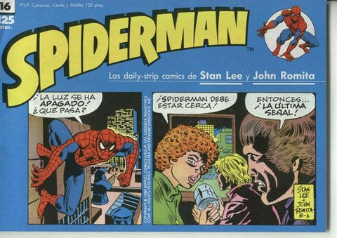 Spiderman tiras de prensa numero 16: Revela su secreto