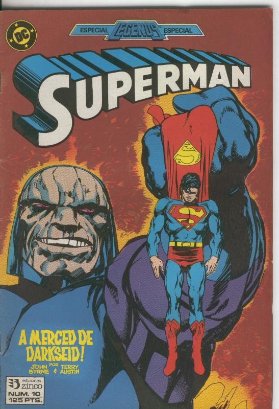 Superman volumen 2 numero 010: especial Legends