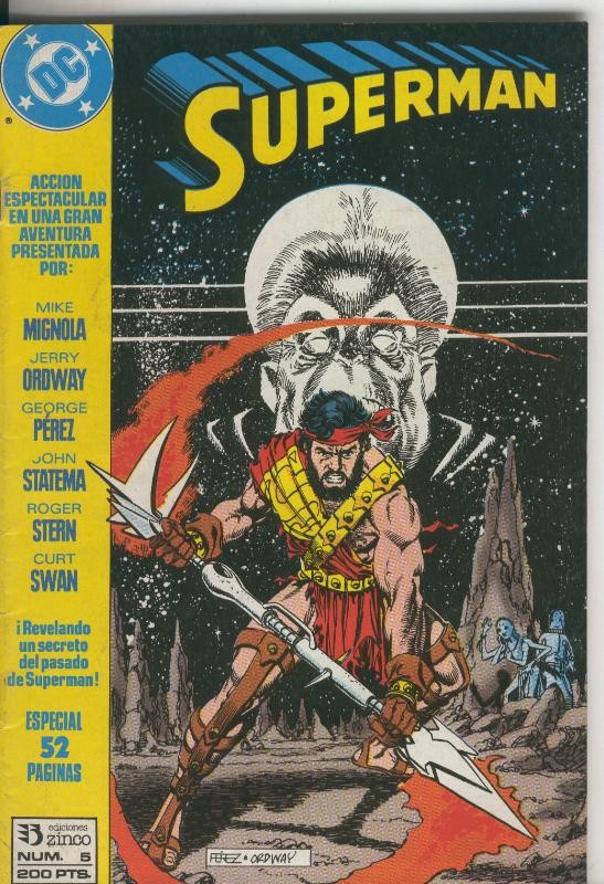 Superman especial numero 5: Recuerdos del pasado de Krypton