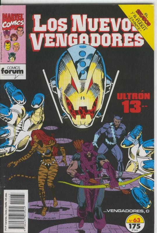 Los Nuevos Vengadores numero 63: El segador y el robot, segunda parte