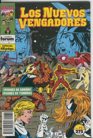 Los Nuevos Vengadores numero 72: Peones de Arkon, Peones de Tundra