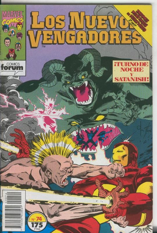 Los Nuevos Vengadores numero 74: Infames monstruos de Hollywood, segunda parte