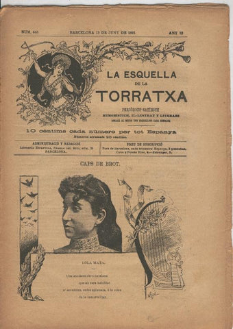 La esquella de la Torratxa numero 0648 del 13 junio 1891