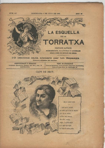La esquella de la Torratxa numero 0647 del 6 junio 1891