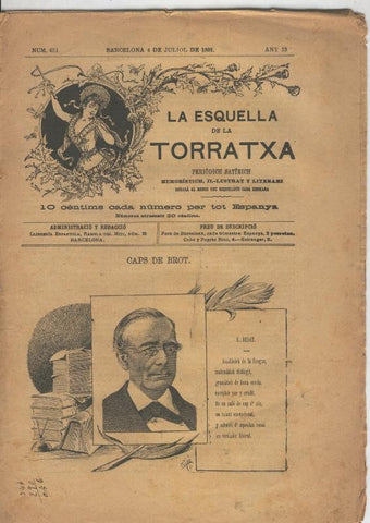 La esquella de la Torratxa numero 0651 del 4 julio 1891