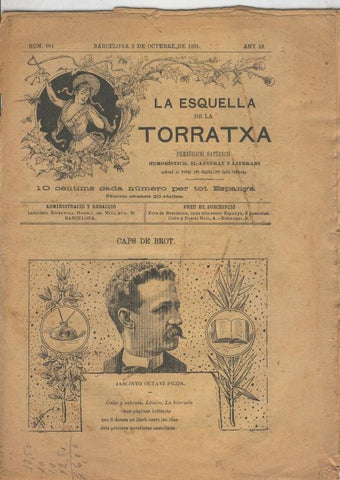 La esquella de la Torratxa numero 0664 del 3 octubre 1891