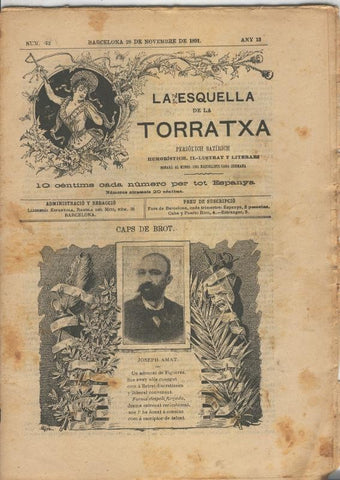 La esquella de la Torratxa numero 0672 del 28 noviembre 1891