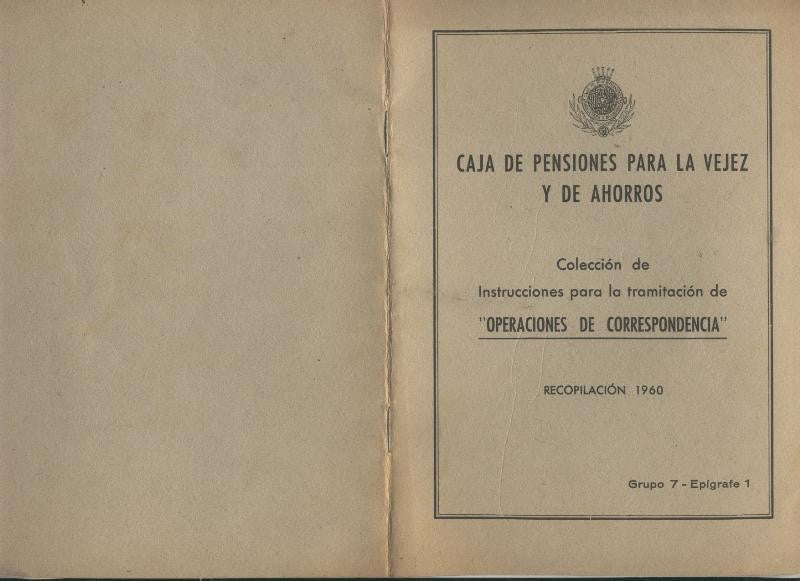 Operaciones de correspondencia