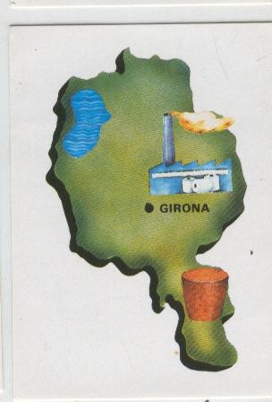 Cromos: Provincias de Cataluña numero 11: Girones