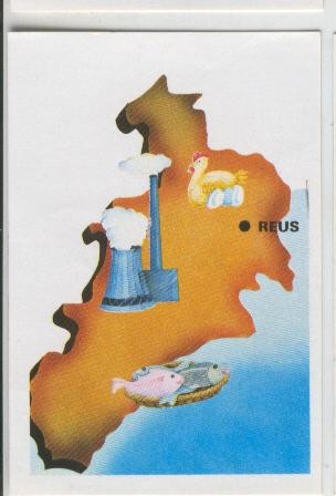 Cromos: Provincias de Cataluña numero 28: Baix Camp