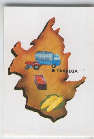 Cromos: Provincias de Cataluña numero 59: Urgell
