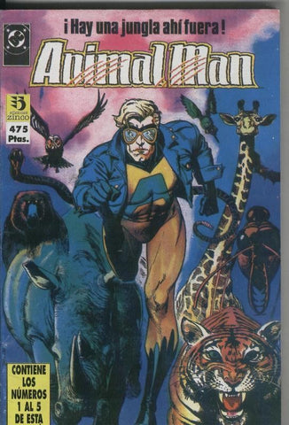 Animal Man retapado 01 al 05