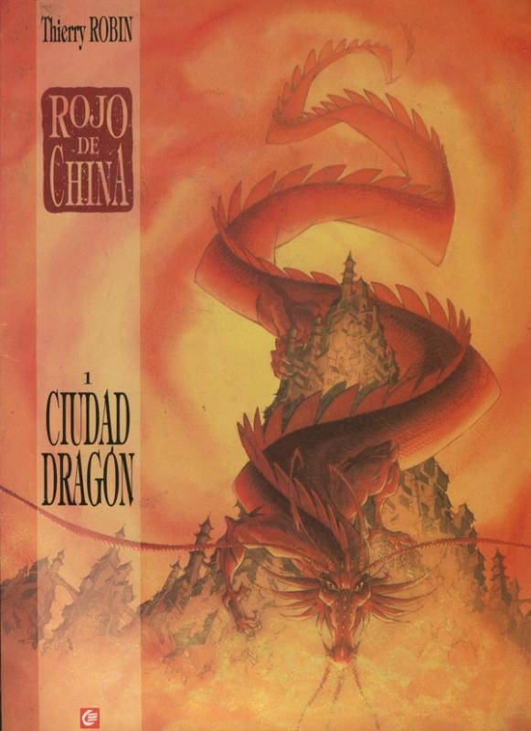 Rojo de China: ciudad dragon