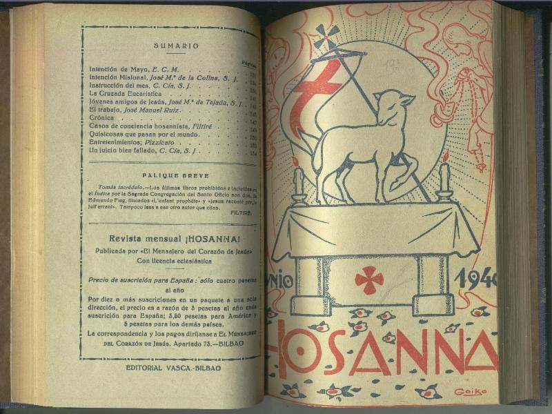 Hosanna 1940