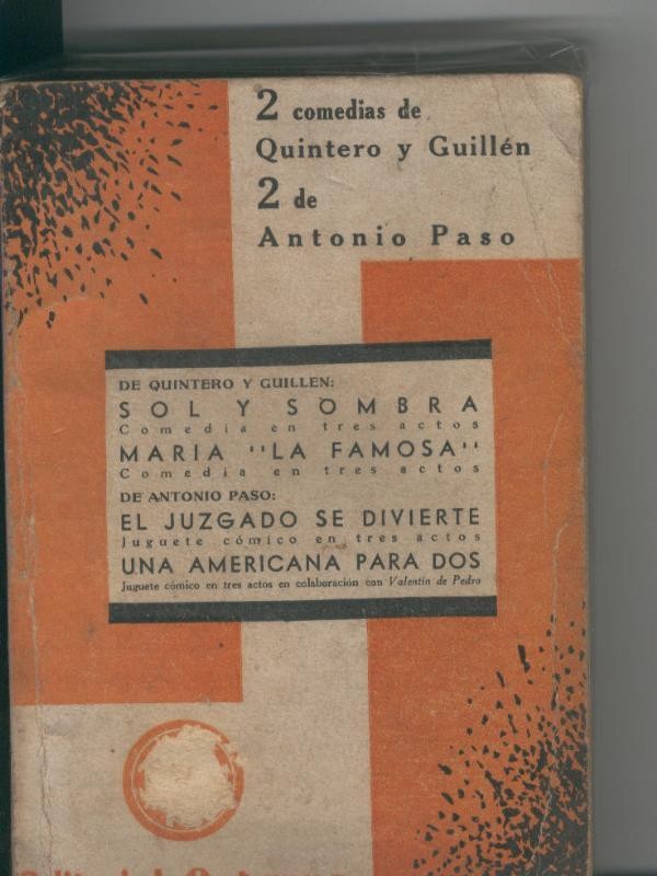 Sol y sombra-Maria La Famosa-El juzgado se divierte-Una americana para dos