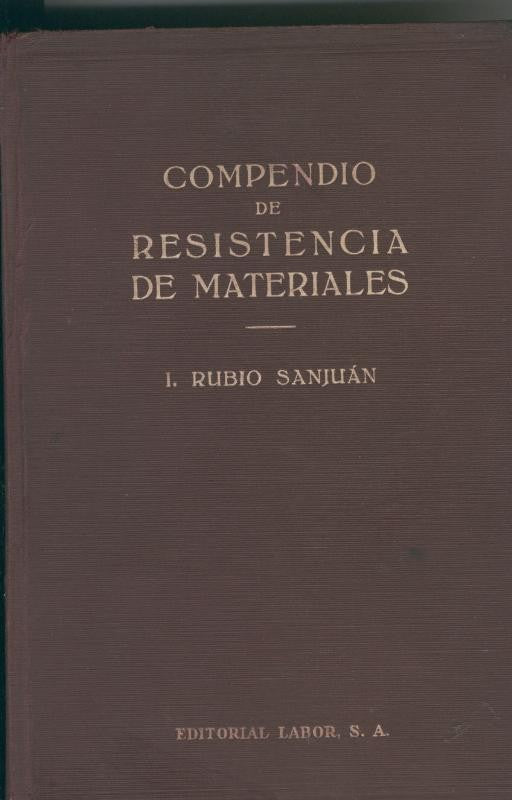 Compendio de resistencia de materiales