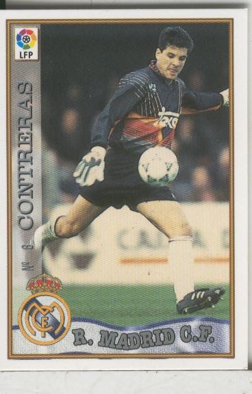 Cromos: Las Fichas de la liga 97-98: Real Madrid numero 06: Contreras