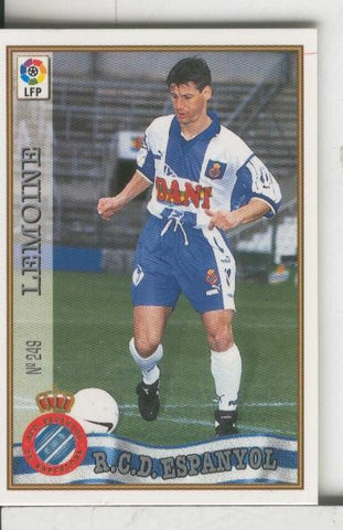Cromos: Las Fichas de la liga 97-98: R.C.D.Espanyol numero 249: Lemoine