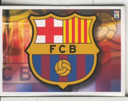 Cromos: Liga 2007-2008: F.C.Barcelona numero 019: Escudo