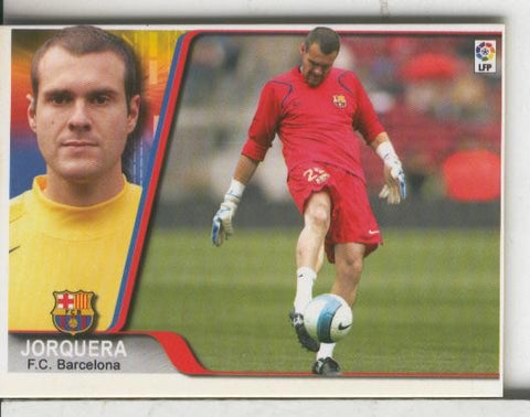 Cromos: Liga 2007-2008: F.C.Barcelona numero 022: Jorquera