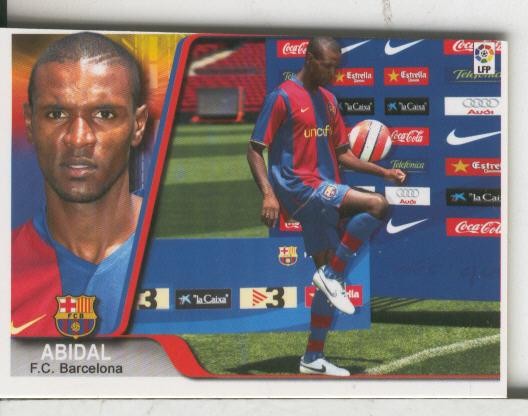 Cromos: Liga 2007-2008: F.C.Barcelona numero 023: Abidal