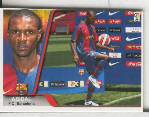 Cromos: Liga 2007-2008: F.C.Barcelona numero 023: Abidal