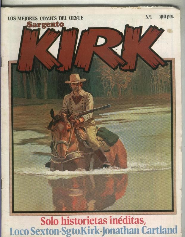 Los mejores comics del Oeste Kirk numero 01