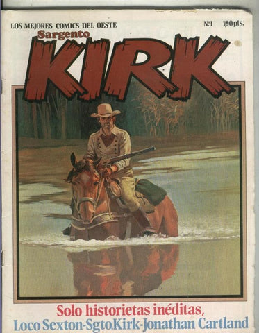 Los mejores comics del Oeste Kirk numero 01