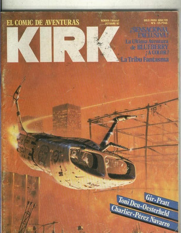 El comic de aventuras Kirk numero 06