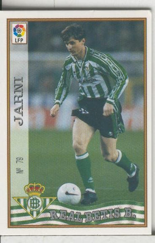 Cromos: Las Fichas de la liga 97-98: Real Betis numero 079: Jarni