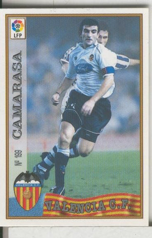 Cromos: Las Fichas de la liga 97-98: C.F.Valencia numero 199: Camarasa
