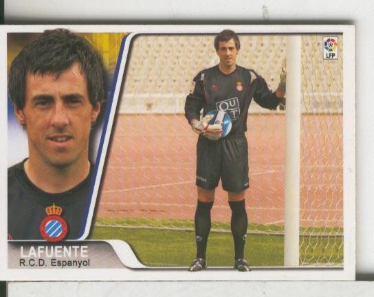 Cromos: Liga 2007-2008: R.C.D.Espanyol numero 184: Lafuente
