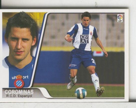 Cromos: Liga 2007-2008: R.C.D.Espanyol numero 195: Corominas