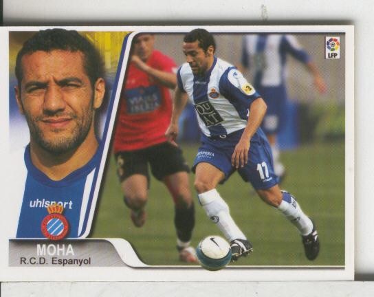 Cromos: Liga 2007-2008: R.C.D.Espanyol numero 190: Moha