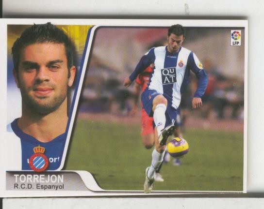 Cromos: Liga 2007-2008: R.C.D.Espanyol numero 188: Torrejon