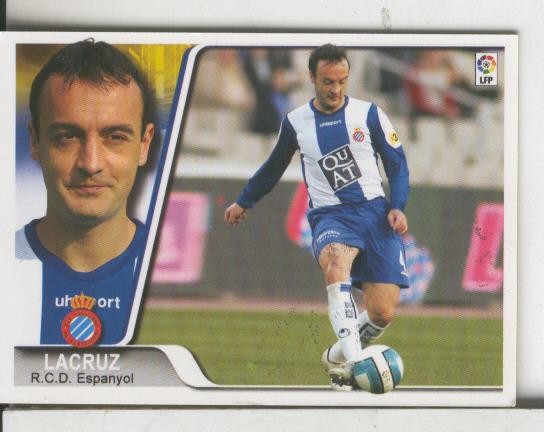 Cromos: Liga 2007-2008: R.C.D.Espanyol numero 189: Lacruz