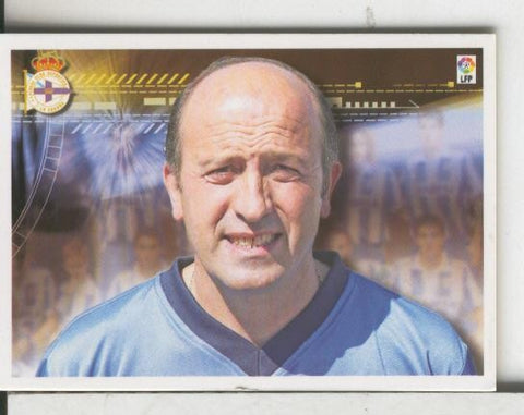 Cromos: Liga 2007-2008: R.C.Deportivo numero 218: Lotina (entrenador=