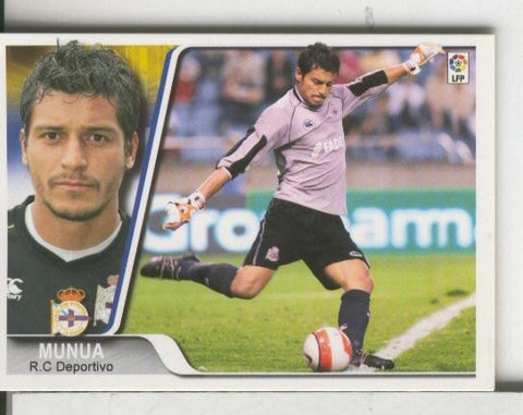 Cromos: Liga 2007-2008: R.C.Deportivo numero 220: Munua
