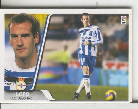 Cromos: Liga 2007-2008: R.C.Deportivo numero 223: Lopo