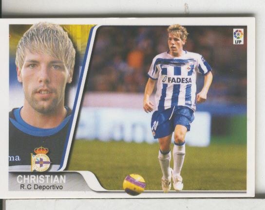 Cromos: Liga 2007-2008: R.C.Deportivo numero 232: Christian