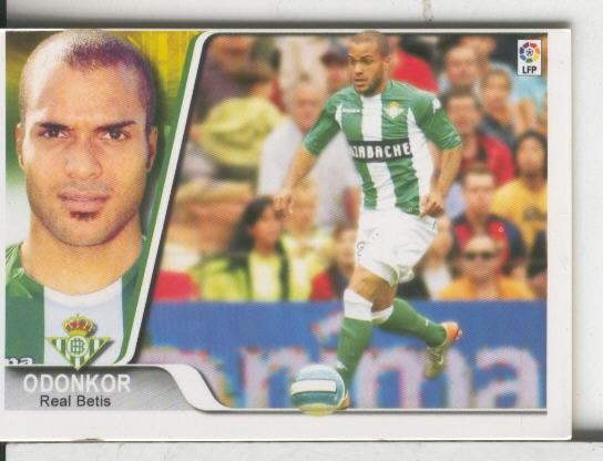 Cromos: Liga 2007-2008: Real Betis numero 285: Odonkor
