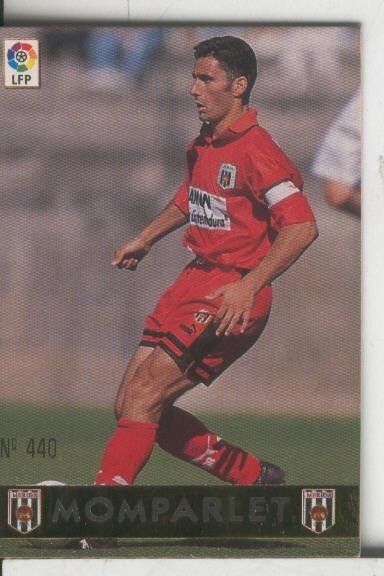 Cromos: Liga 1996/97 numero 440: Momparlet del Merida