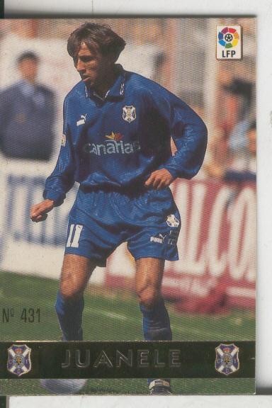 Cromos: Liga 1996/97 numero 431: Juanele