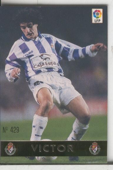 Cromos: Liga 1996/97 numero 429: Victor del Valladolid