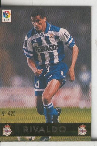 Cromos: Liga 1996/97 numero 425: Rivaldo del Deportivo
