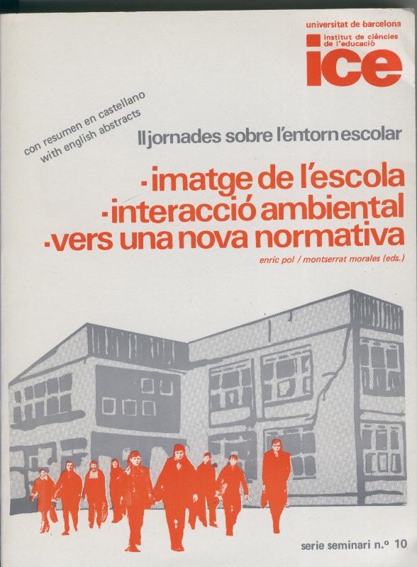 II Jornades sobre l entorn escolar