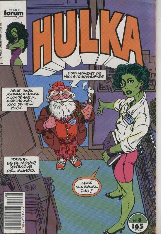 Hulka numero 08: El mejor detective del mundo