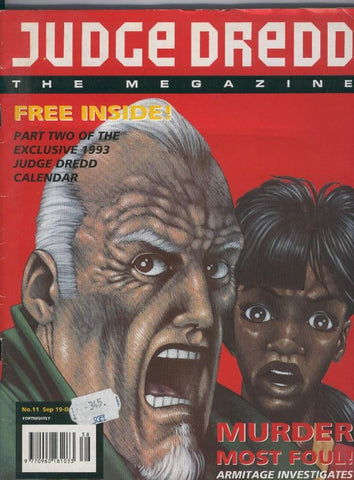 Judge Dredd the megazine numero 11